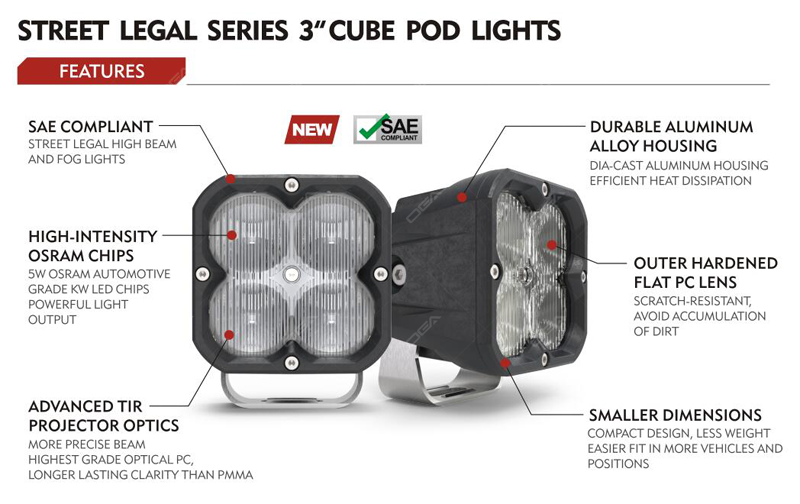 sae led pods