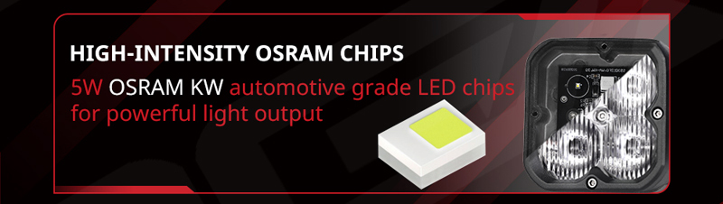 OSRAM KW chips SAE Fog Lights