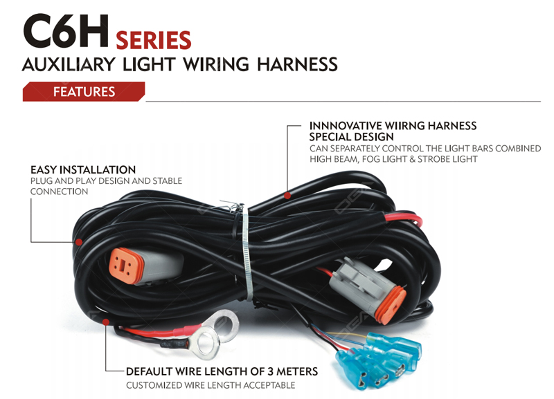 OGA C6H innovative wiring harness design
