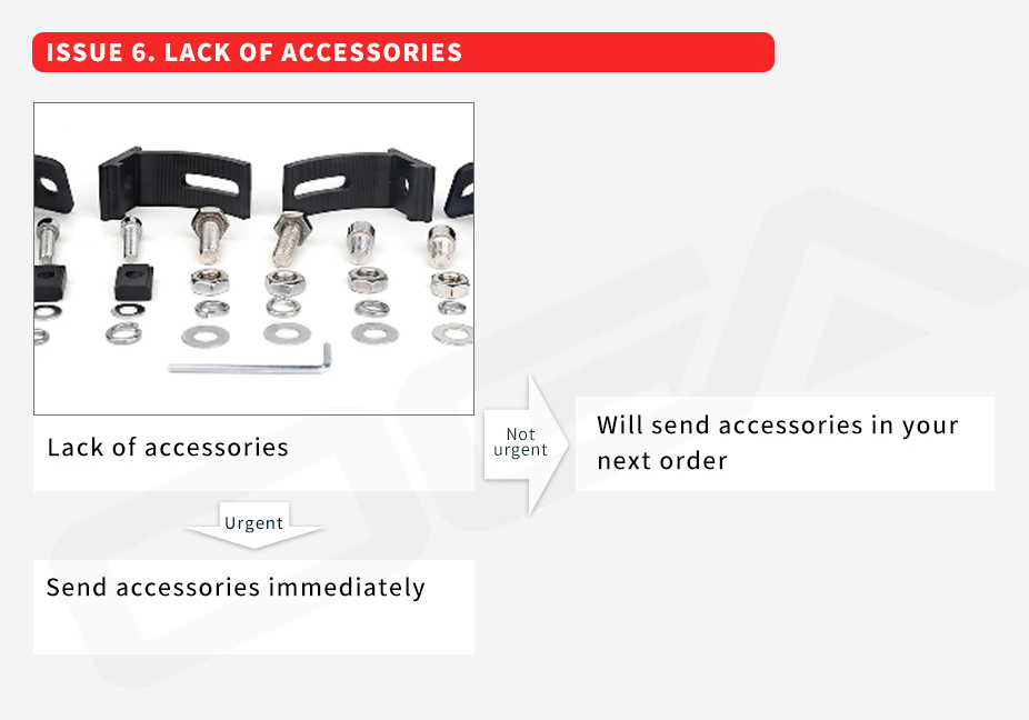 OGA LED pod lights wholesaler warranty process