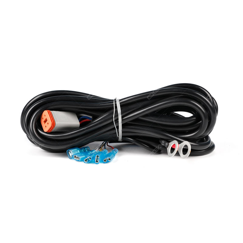 C6H series single output LED bar wiring harness innovative design