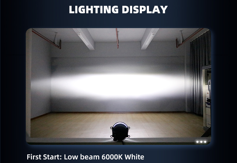 First Start white low beam