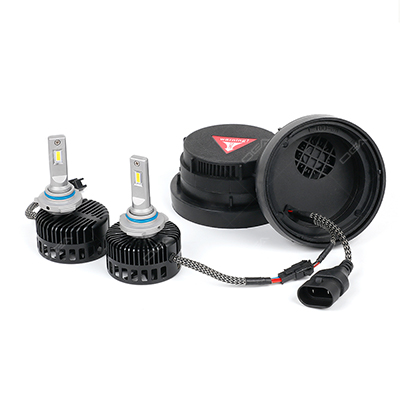 H4 Dual-Color LED Headlight Conversion Kit with Fog Light Function