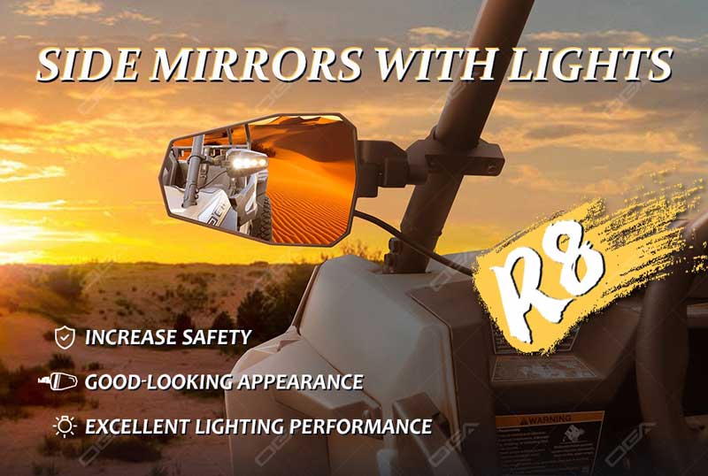 utv side mirror