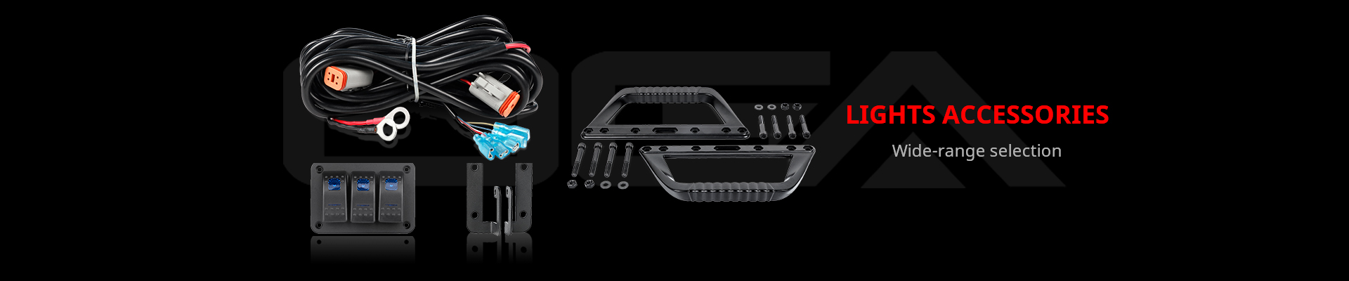 UNIVERSAL AUXILIARY LIGHT WIRING HARNESSES