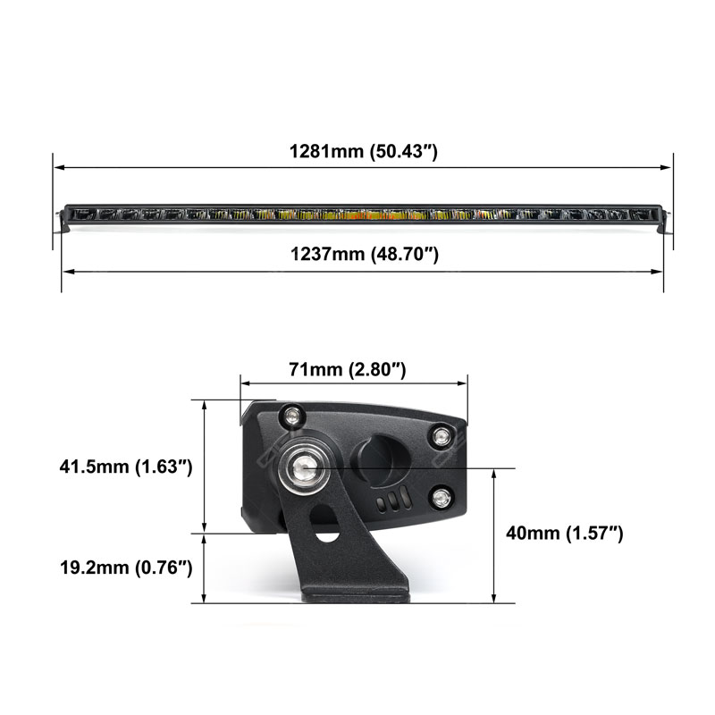 dual-color LED light bar supplier