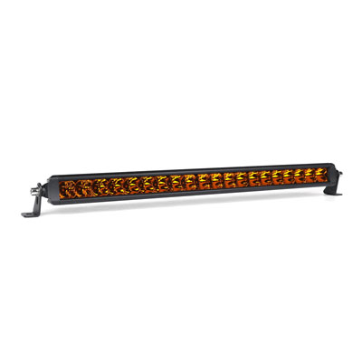 20-inch single row 120W amber combo beam off-road LED light bar wholesale