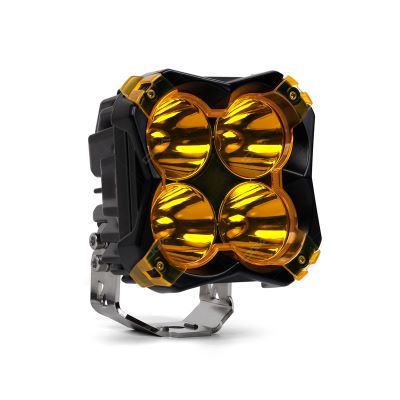 Yellow lens cover for OGA TR1 series off-road LED spot light