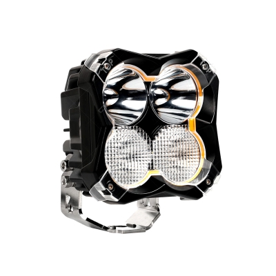 Combo beam transparent lens cover for 5 inches off-road LED spot light