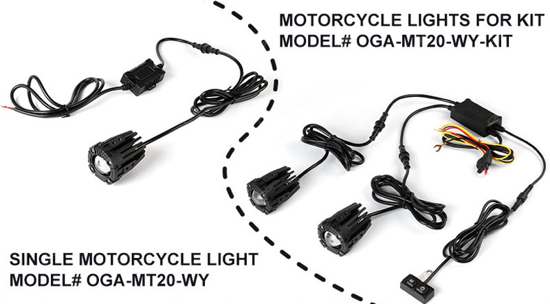 brightest motorcycle auxiliary lights
