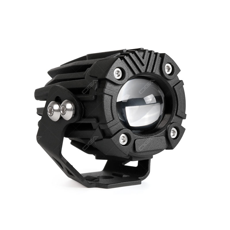 Wholesale universal dual-color 2 inches round driving light for motorcycle