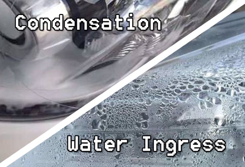 condensation vs. water ingress