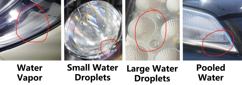 condensation vs. water ingress