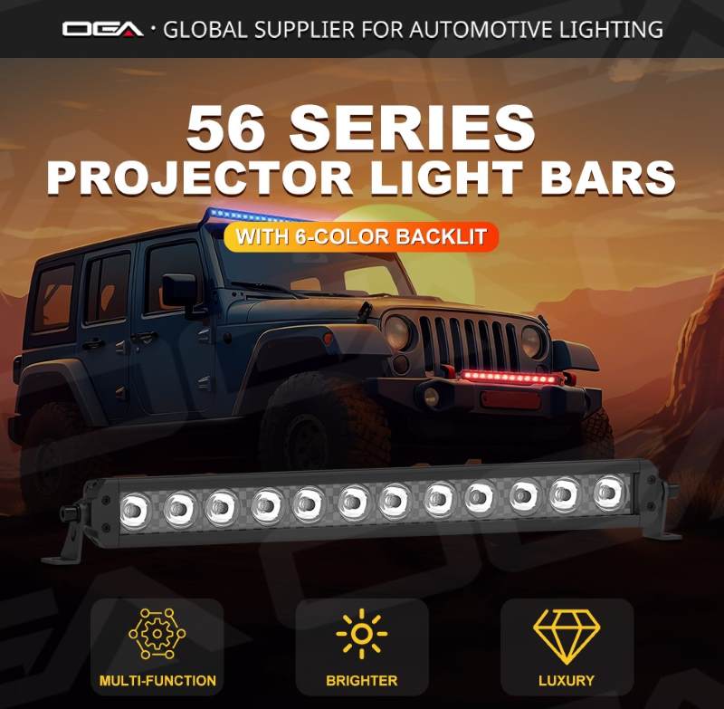 OGA Light Bar Spot Beam