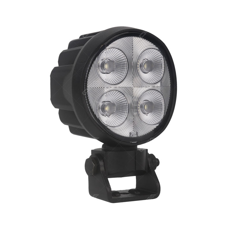 3.69in round 40W flood beam LED work light wholesale