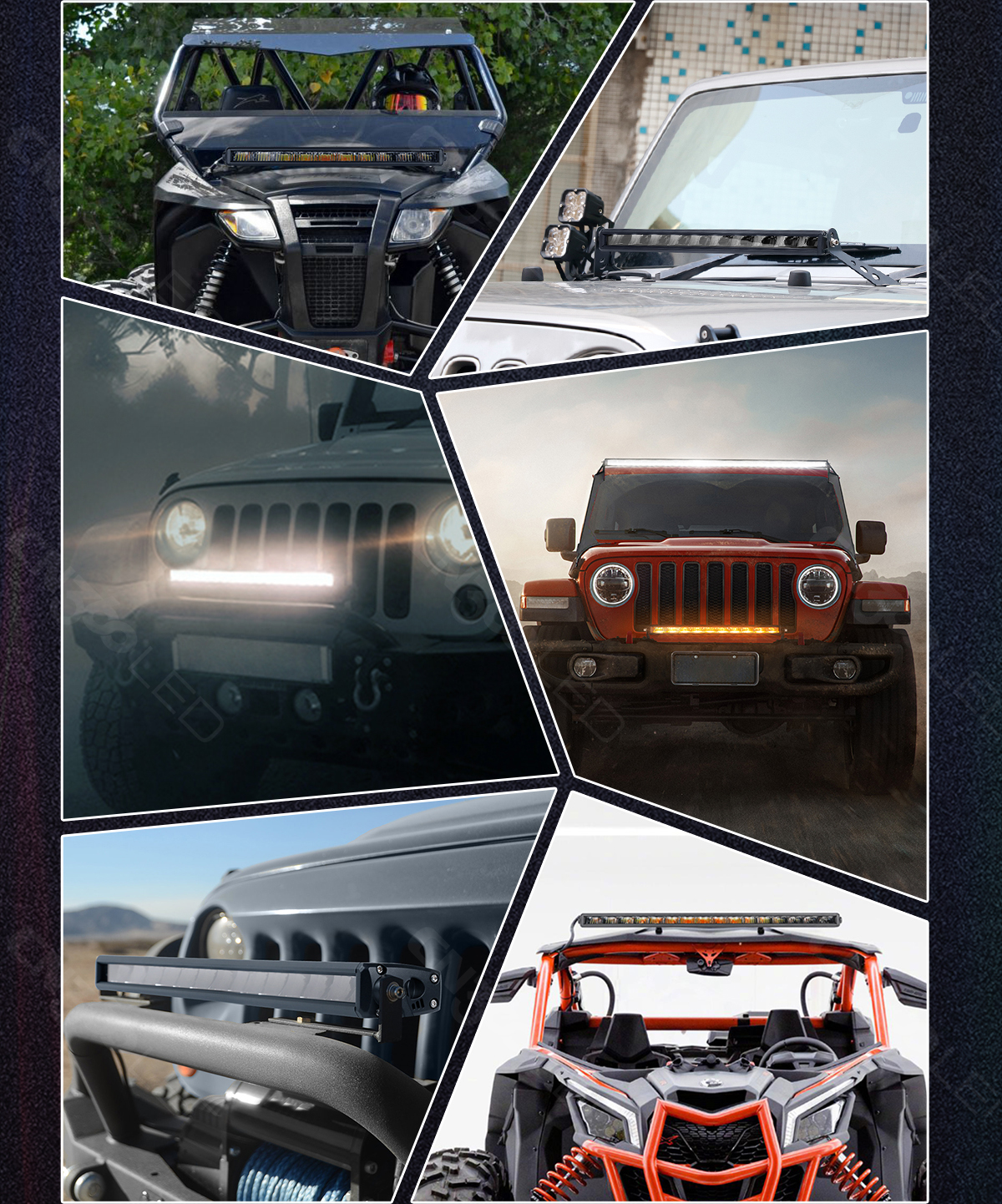 the positions to install