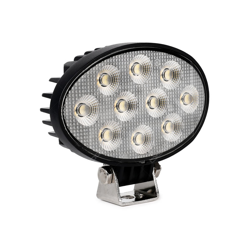 Wholesale High Efficiency 50W Oval Beam Round Auxiliary Light