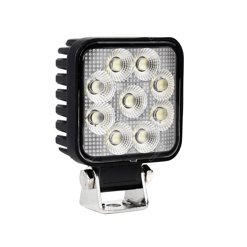 Waterproof 3.31 Inch 45W Square Flood Beam LED Work Light