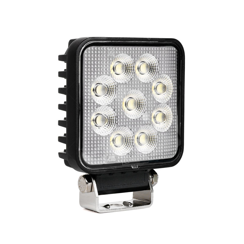 20 Series 3.92 Inch 45W Square LED Wide Flood Work Light 